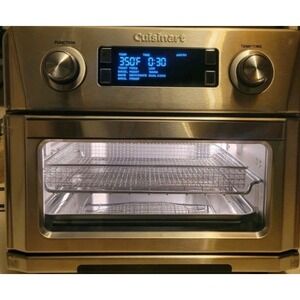 Cuisinart Digital AirFryer Toaster Oven CTOA-130PC2  Stainless Steel 1800 Watts